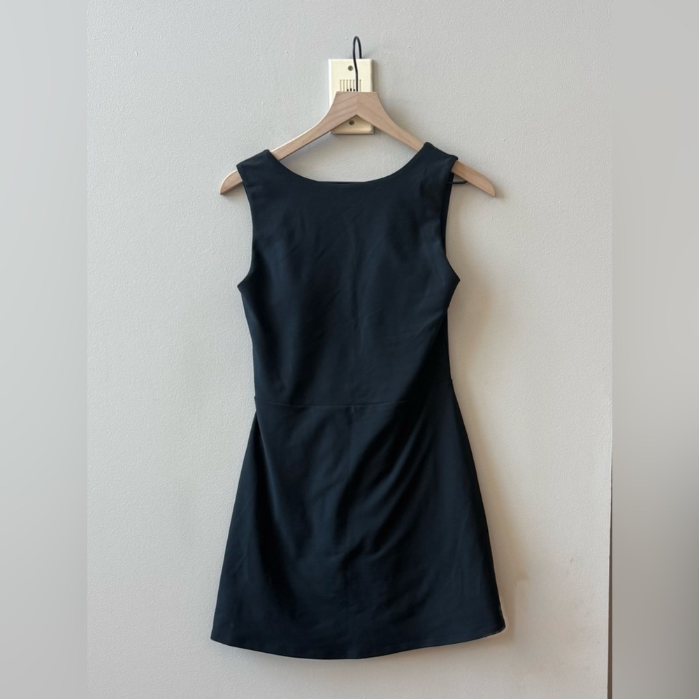 Classic Black Sleeveless Mini Dress